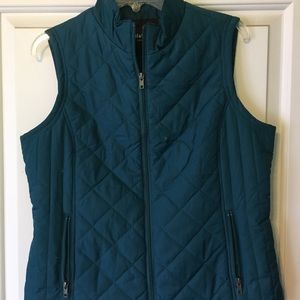 Dark teal vest